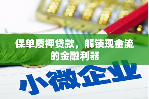 永济保单质押贷款，解锁现金流的金融利器