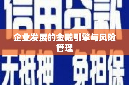 永济企业发展的金融引擎与风险管理