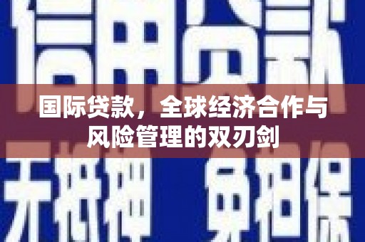 永济国际贷款，全球经济合作与风险管理的双刃剑