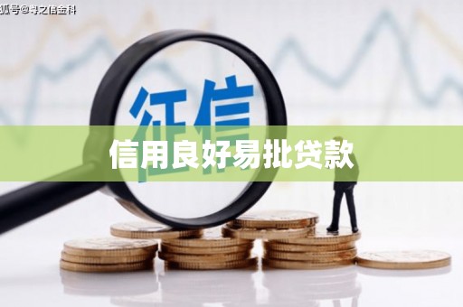 永济信用良好易批贷款
