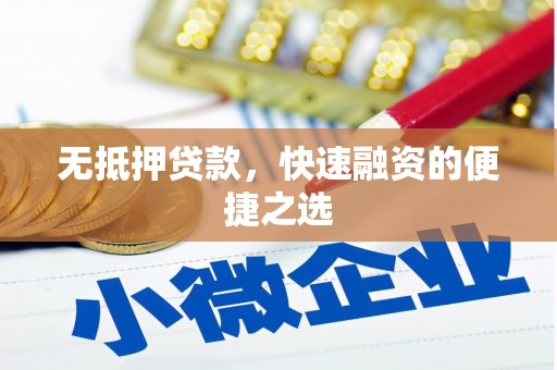 永济无抵押贷款，快速融资的便捷之选