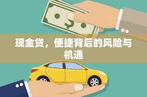 永济现金贷，便捷背后的风险与机遇
