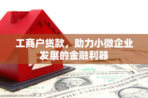 永济工商户贷款，助力小微企业发展的金融利器