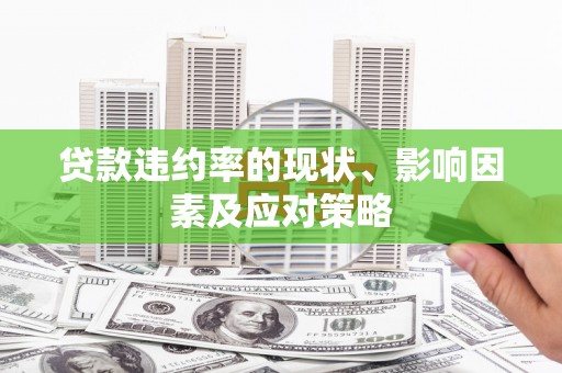 永济贷款违约率的现状、影响因素及应对策略