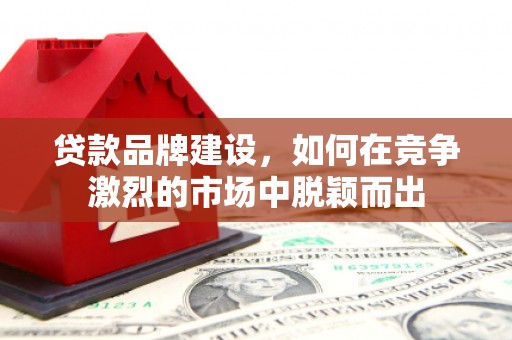 永济贷款品牌建设，如何在竞争激烈的市场中脱颖而出