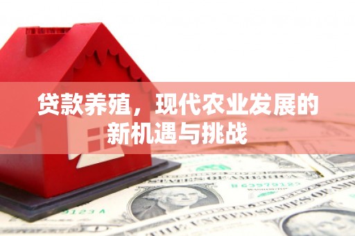 永济贷款养殖，现代农业发展的新机遇与挑战