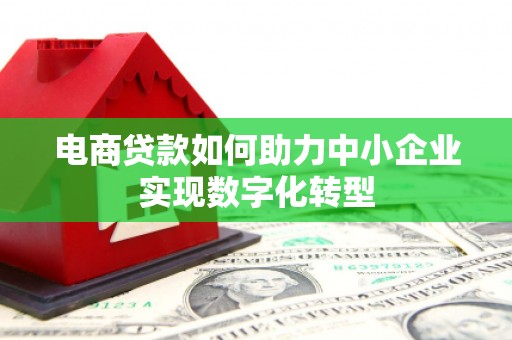 永济电商贷款如何助力中小企业实现数字化转型