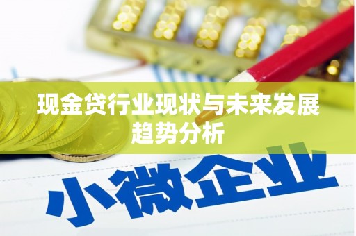 永济现金贷行业现状与未来发展趋势分析