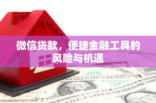 永济微信贷款，便捷金融工具的风险与机遇