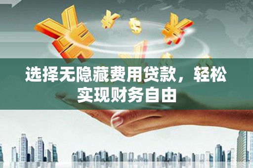 永济选择无隐藏费用贷款，轻松实现财务自由
