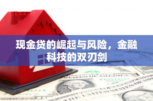 永济现金贷的崛起与风险，金融科技的双刃剑