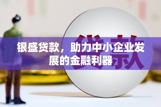 永济银盛贷款，助力中小企业发展的金融利器