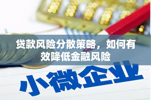 永济贷款风险分散策略，如何有效降低金融风险