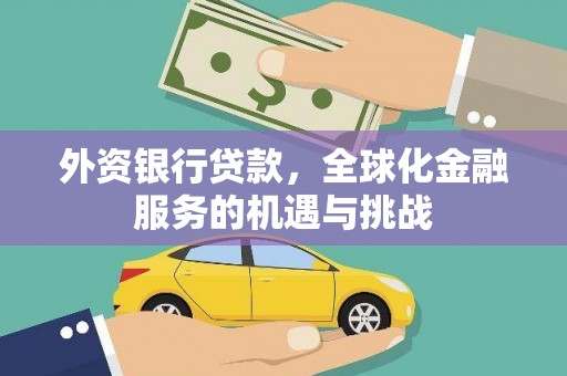 永济外资银行贷款，全球化金融服务的机遇与挑战
