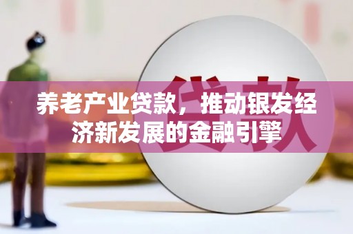 永济养老产业贷款，推动银发经济新发展的金融引擎