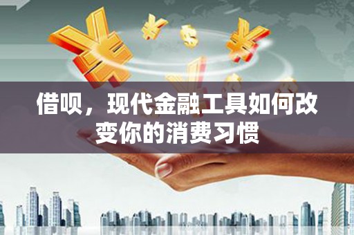 永济借呗，现代金融工具如何改变你的消费习惯