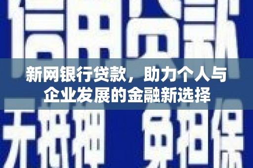 永济新网银行贷款，助力个人与企业发展的金融新选择