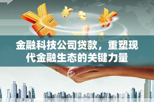 永济金融科技公司贷款，重塑现代金融生态的关键力量