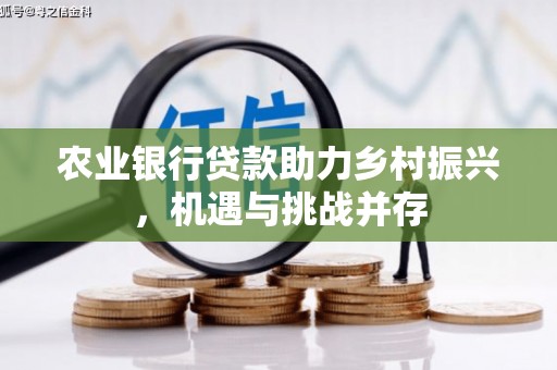 永济农业银行贷款助力乡村振兴，机遇与挑战并存