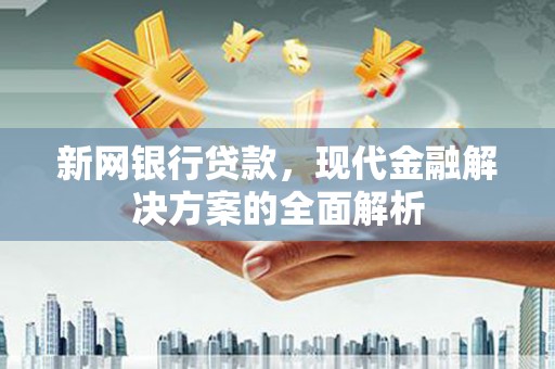 永济新网银行贷款，现代金融解决方案的全面解析