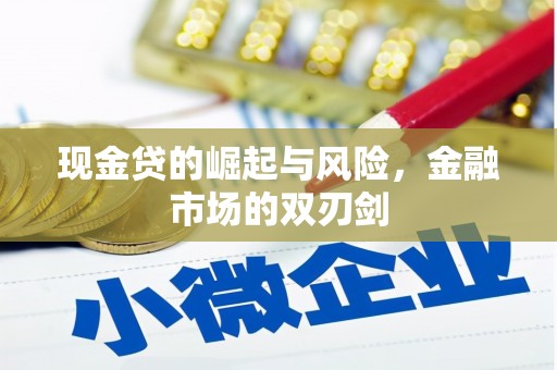 永济现金贷的崛起与风险，金融市场的双刃剑