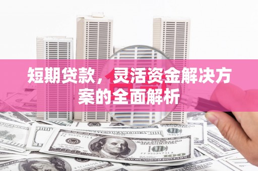永济短期贷款，灵活资金解决方案的全面解析