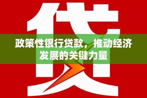 永济政策性银行贷款，推动经济发展的关键力量