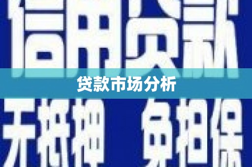 永济贷款市场分析