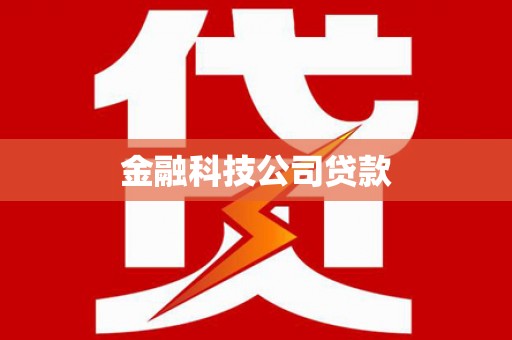永济金融科技公司贷款