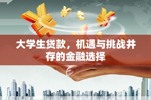 永济大学生贷款，机遇与挑战并存的金融选择