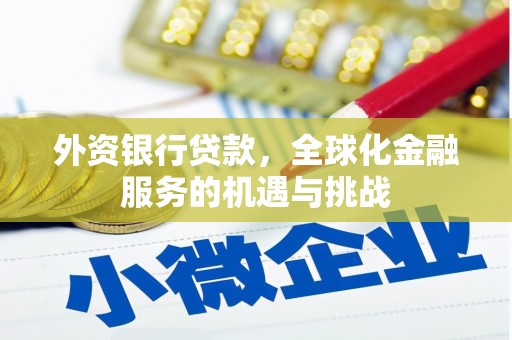 永济外资银行贷款，全球化金融服务的机遇与挑战