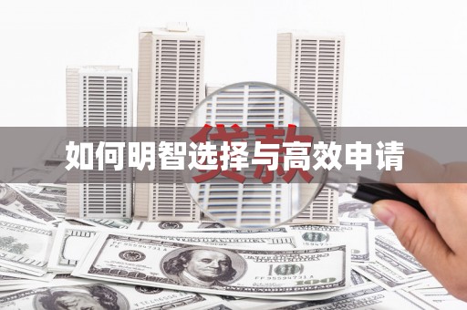 永济如何明智选择与高效申请