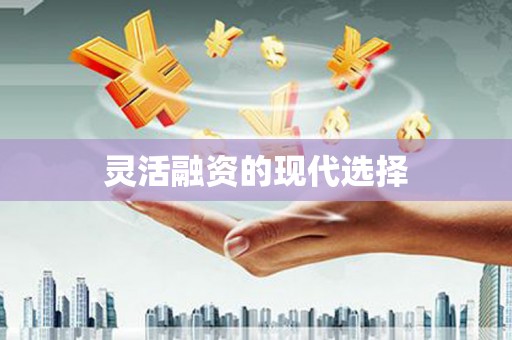 永济灵活融资的现代选择